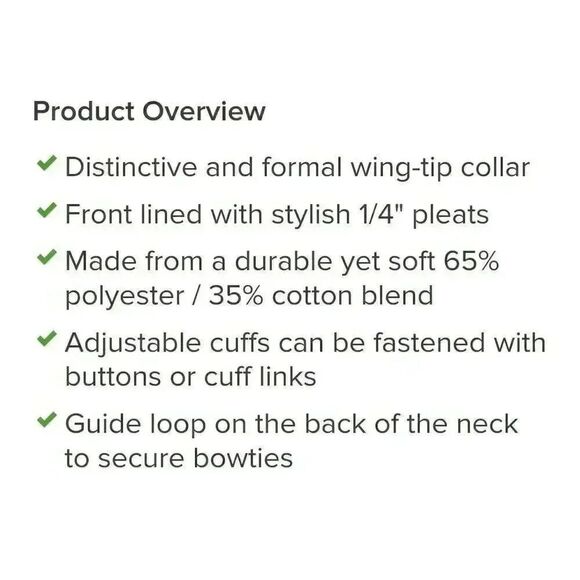 Henry Segal Lady Martino Women's White Customizable Tuxedo Shirt w Wingtip Colla - Picture 11 of 11